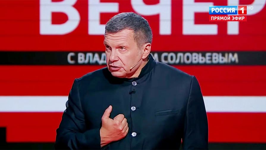 В России сообщили о покушении на журналиста Владимира Соловьёва